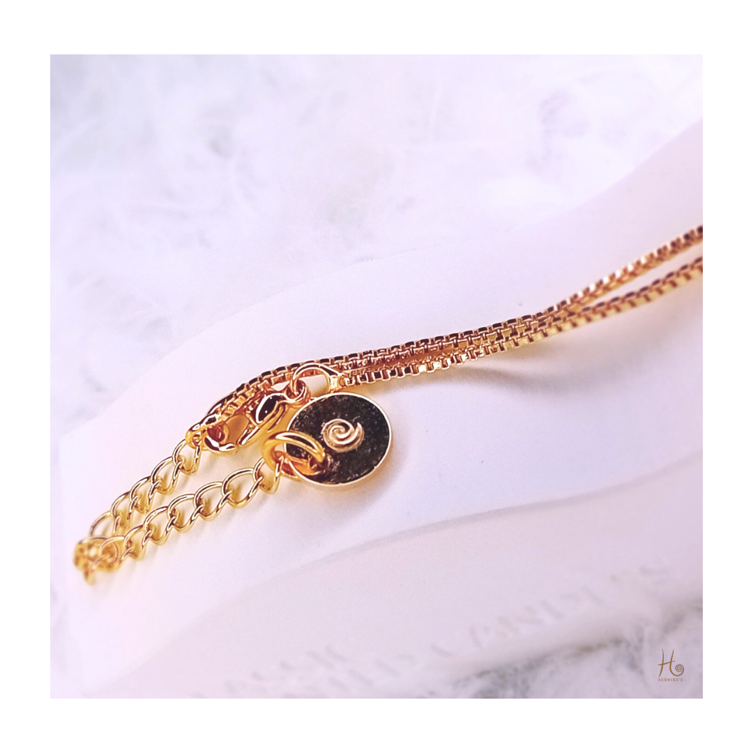 Halsband Tridacna 18k guldplätering