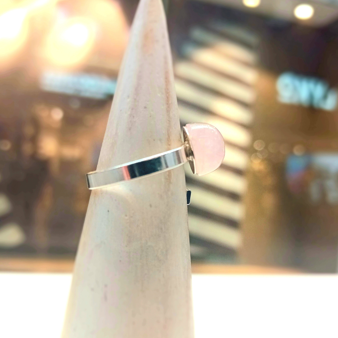 Blush - Rosenkvarts & 925 Sterling Silver