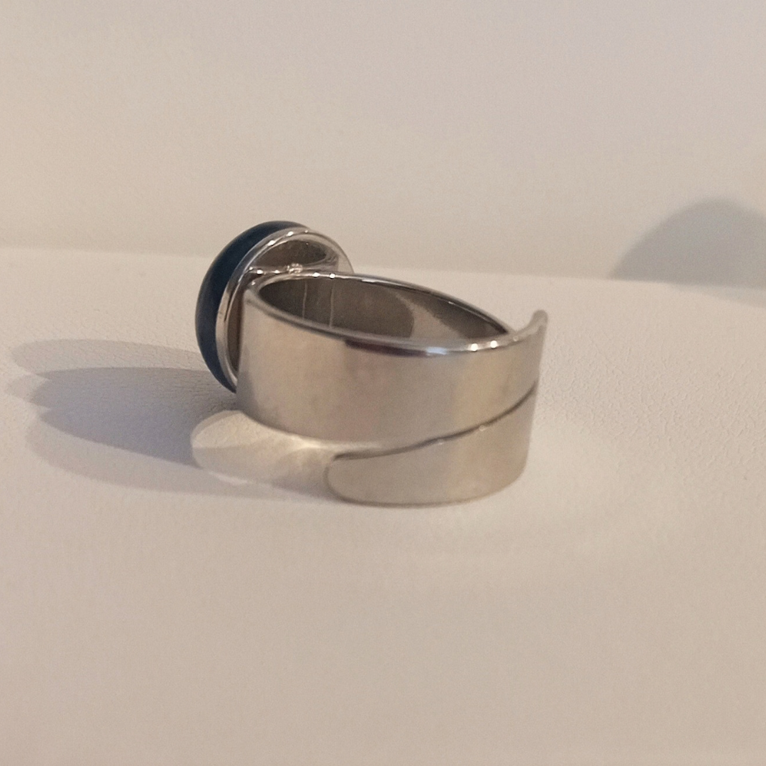 ELARA · Ring · Kyanite · Stainless steel