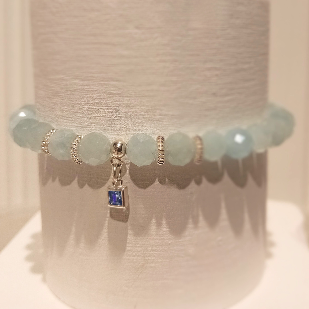 Sia - Akvamarin & Sterling Silver