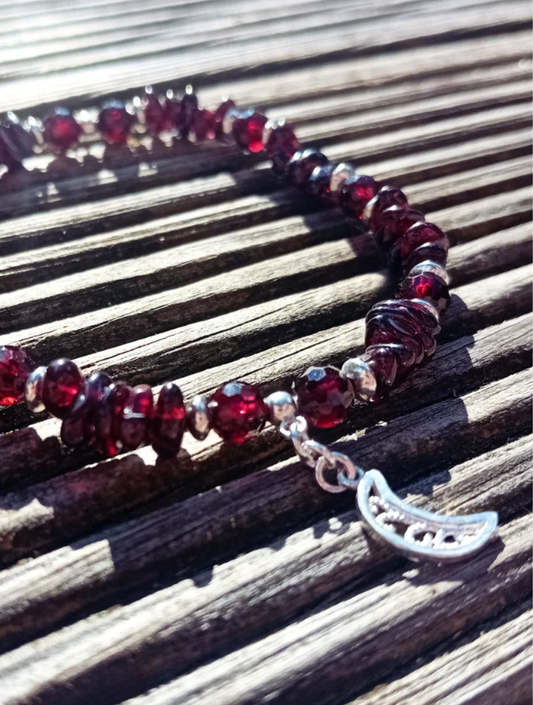 Facetterad Granat Premium AAA