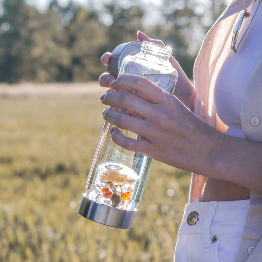 VIa vattenflaska - Lycka