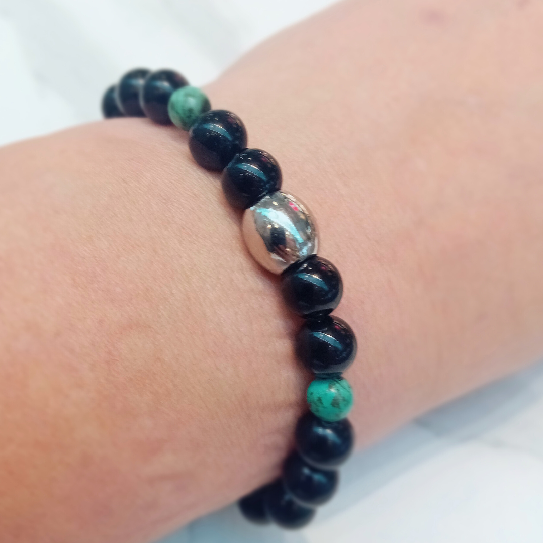 Pulse – Obsidian & Afrikansk turkos