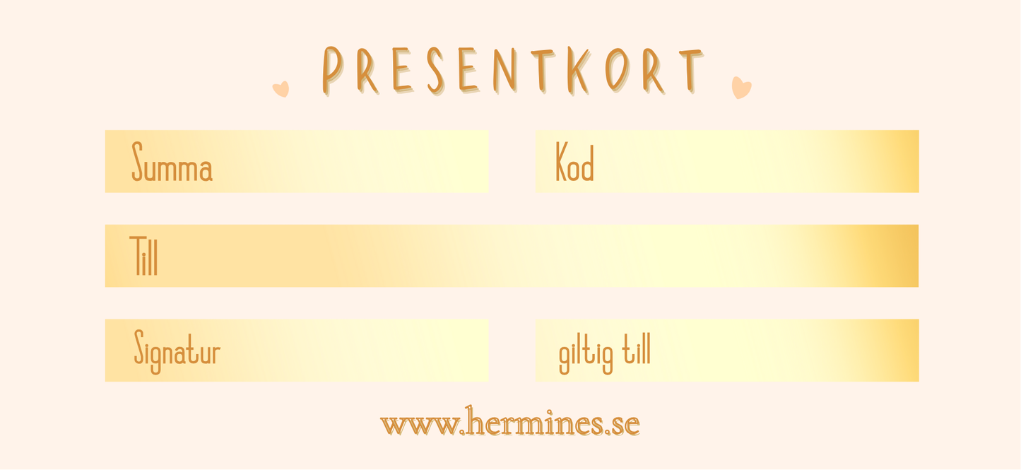 Gift card