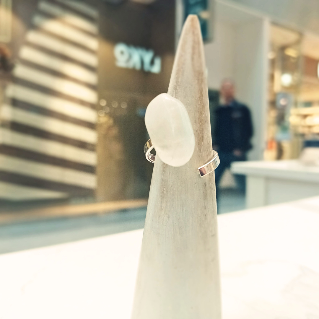 Halo - Bergkristall & 925 Sterling Silver