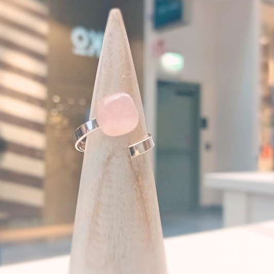 Blush - Rosenkvarts & 925 Sterling Silver